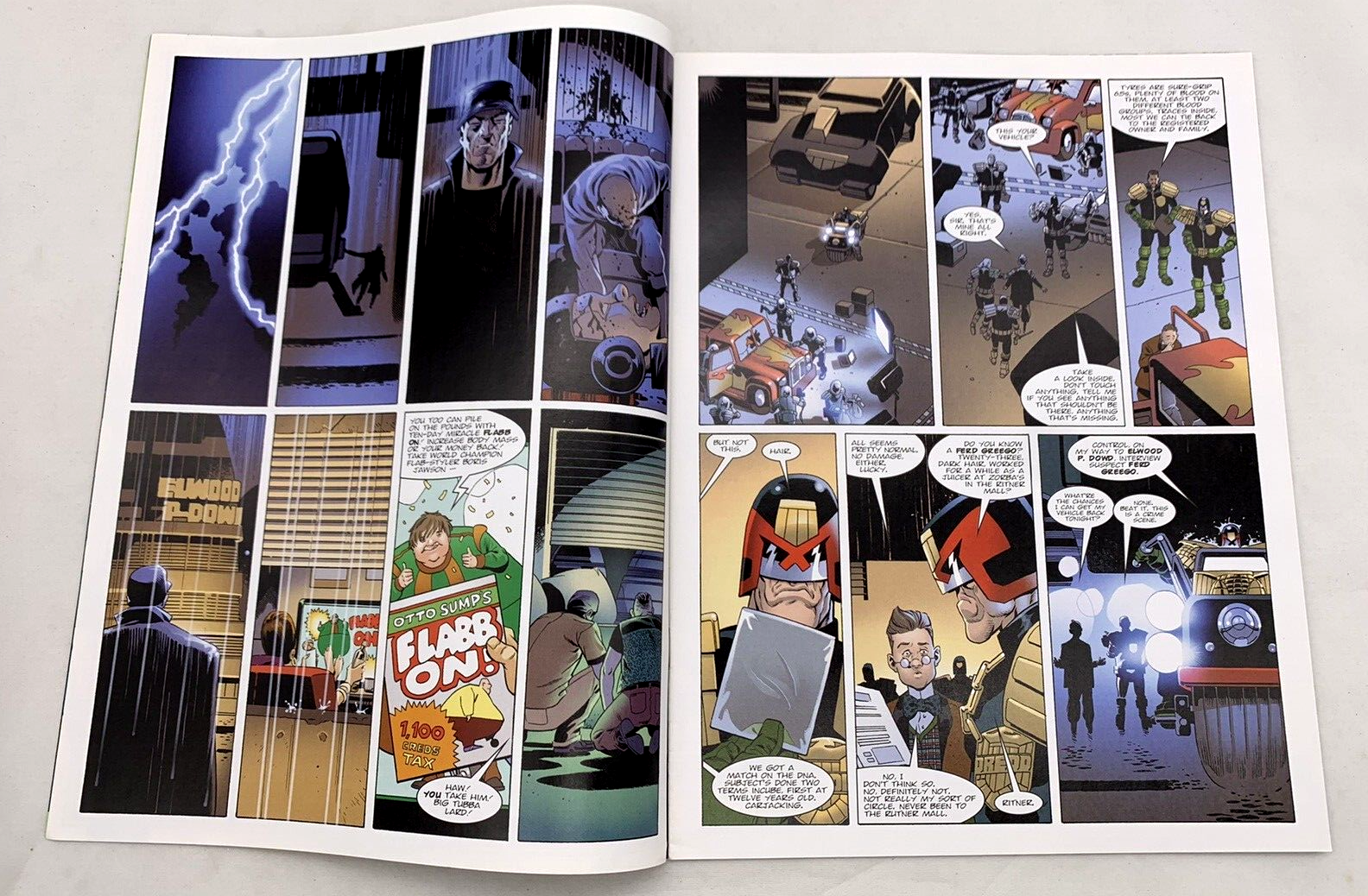 2000AD Program Issues 1614-1619 (6 Issues) UK Comics Rebellion Nov 2008-Jan 2009