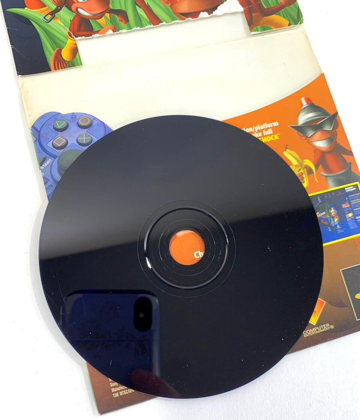 Ape Escape (PlayStation 1, 1999) Underground Magazine Demo Disc & Sleeve - Works