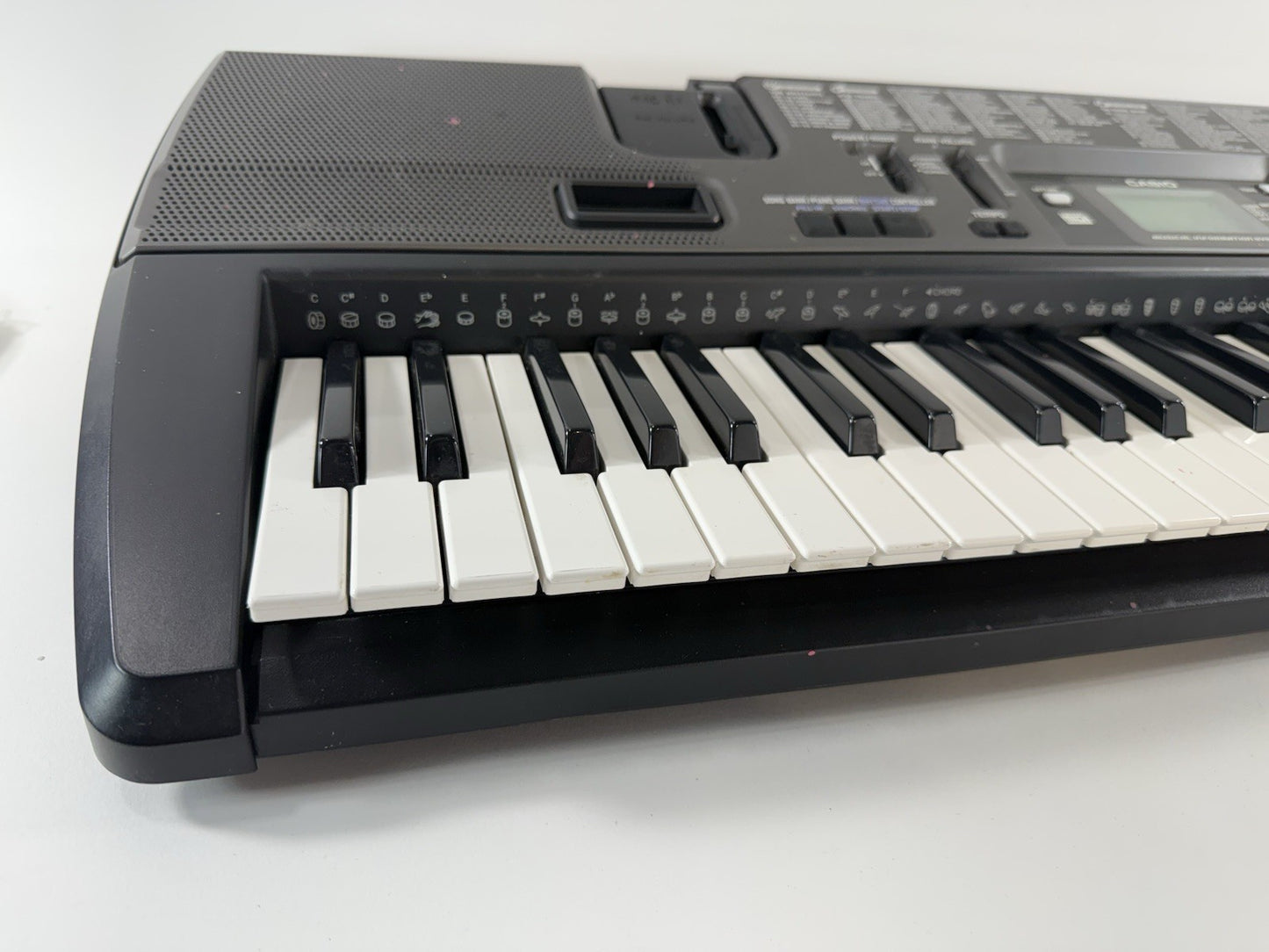 Casio CTK-720 Electronic Keyboard 61 Key - Black - No Power Cord - Tested