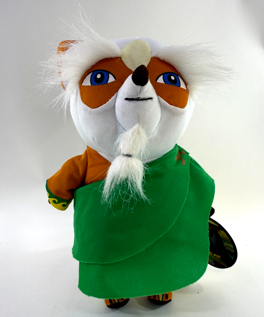 Toy Factory DreamWorks 2015 Kung Fu Panda 3 10" Master Shifu Panda Plush w/Tags