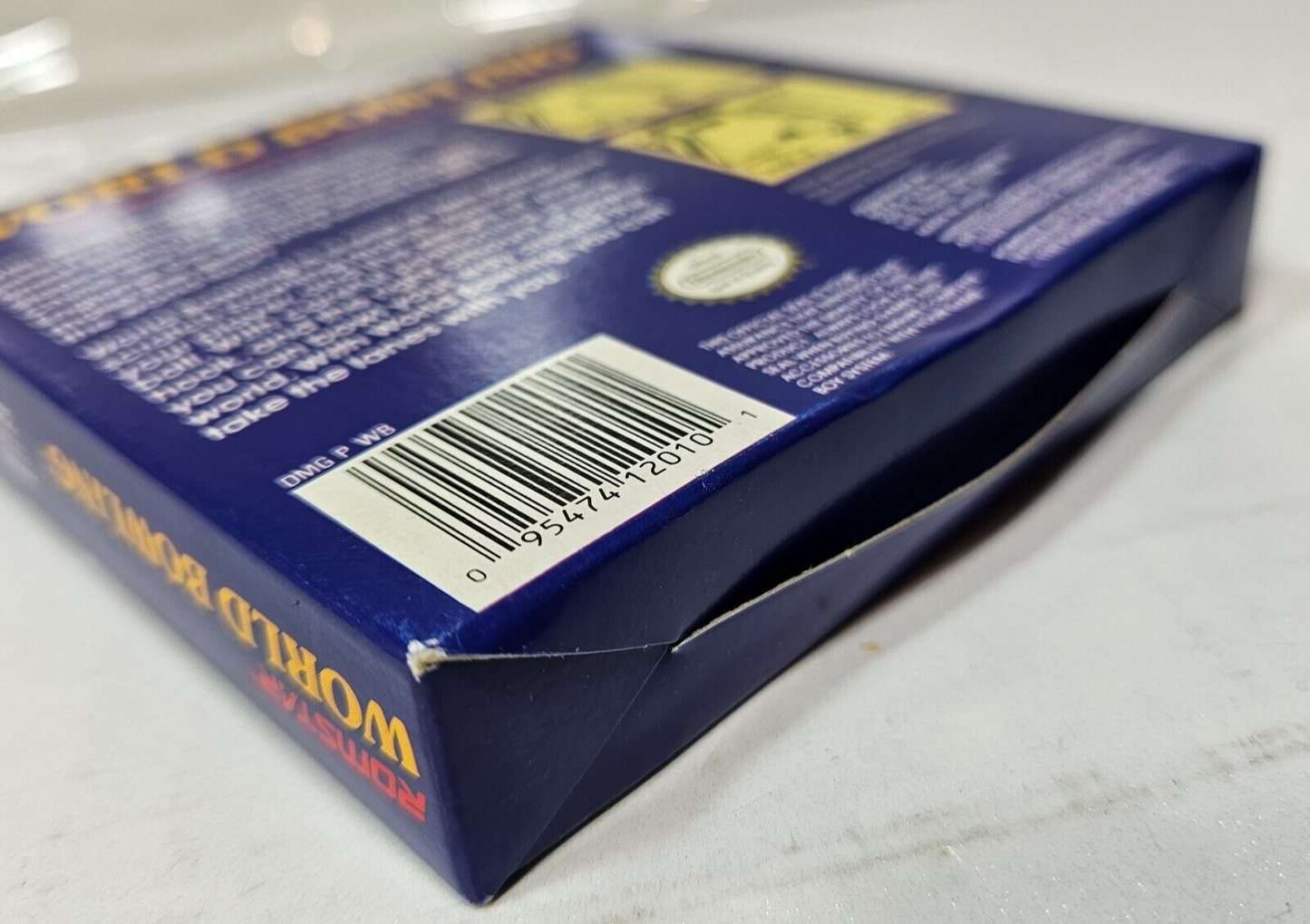 World Bowling (Nintendo Game Boy, 1990) Game Box Manual Poster Inserts - Tested