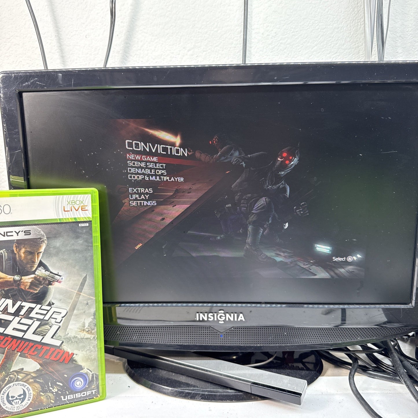 Tom Clancy's Splinter Cell: Conviction (Xbox 360, 2010) Game Case Manual Insert