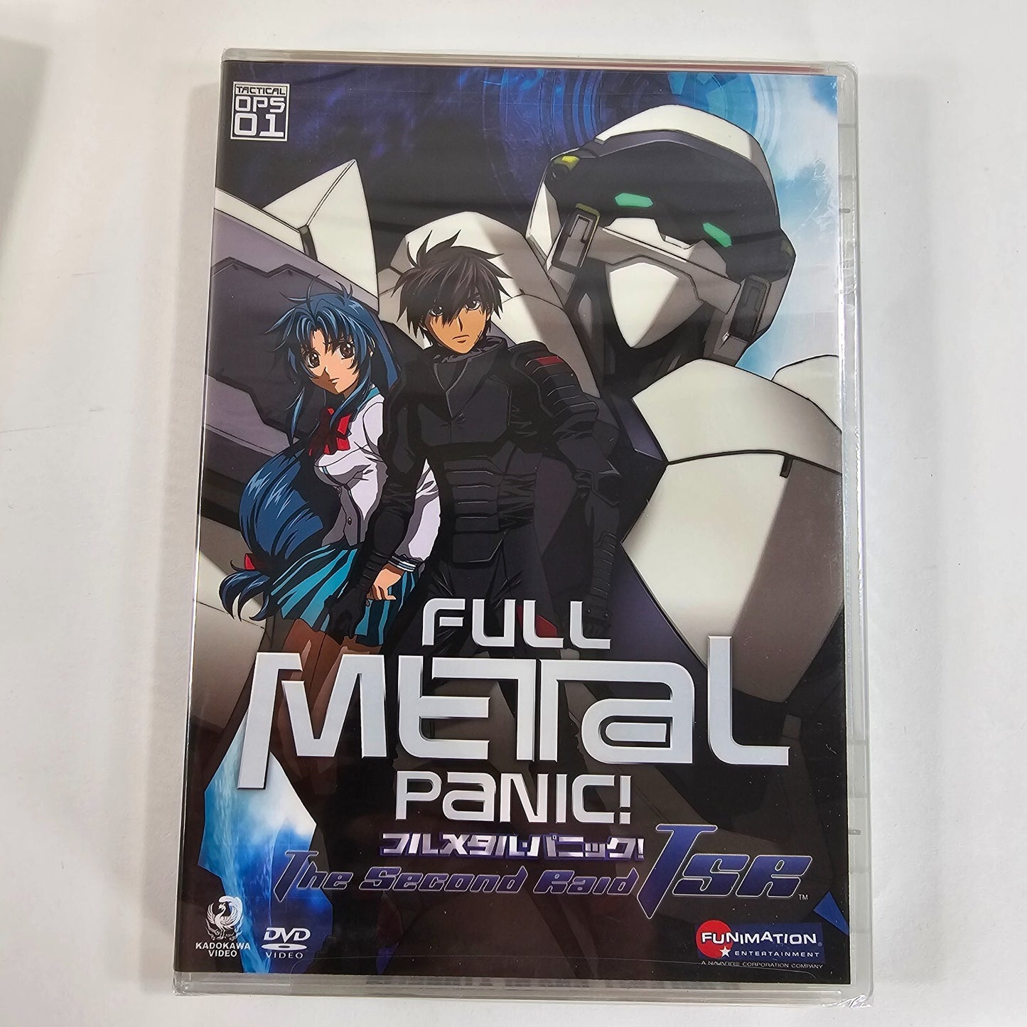 Full Metal Panic: The Second Raid TSR - Vol. 1 (DVD, 2007) with Slipcover NEW