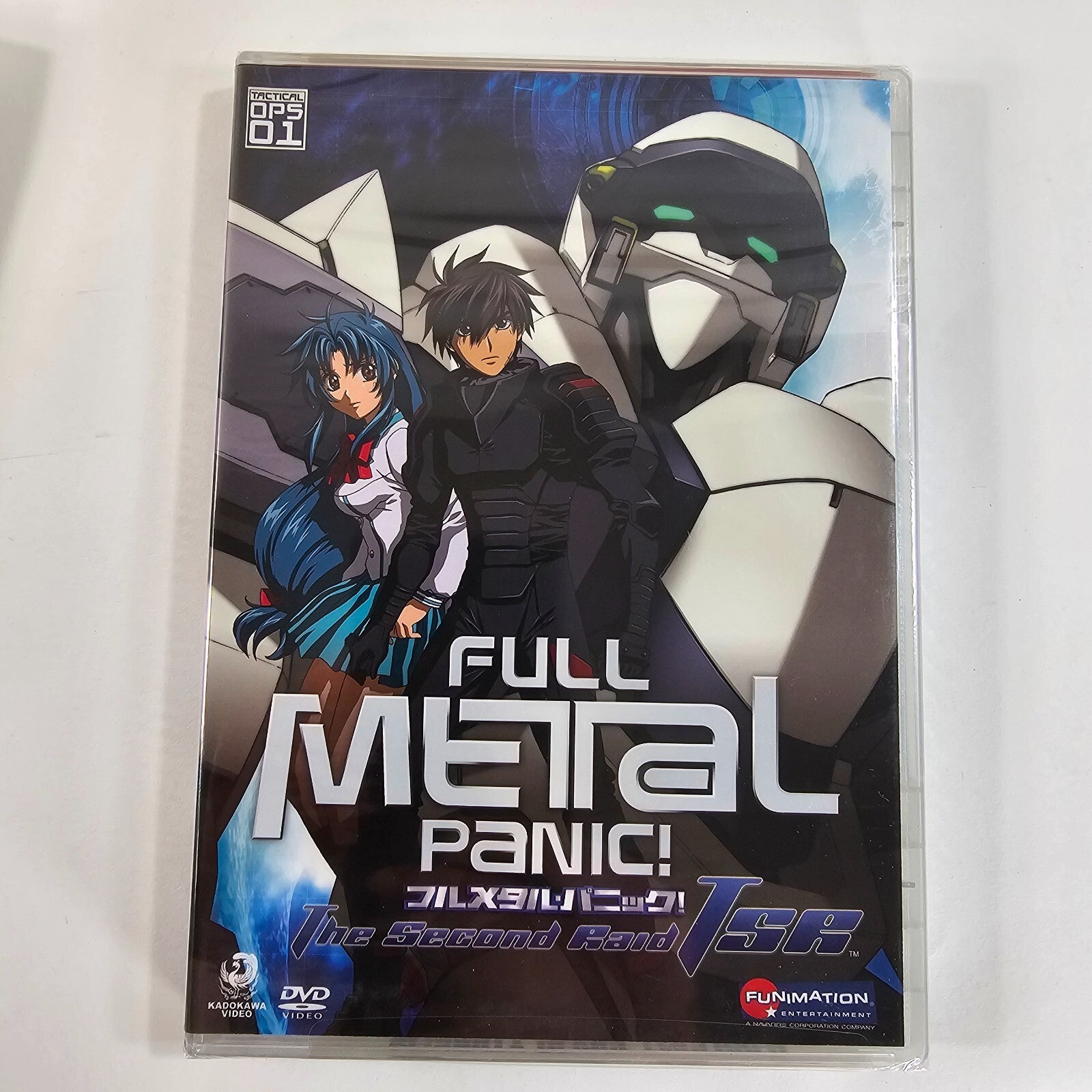 Full Metal Panic: The Second Raid TSR - Vol. 1 (DVD, 2007) with Slipcover NEW