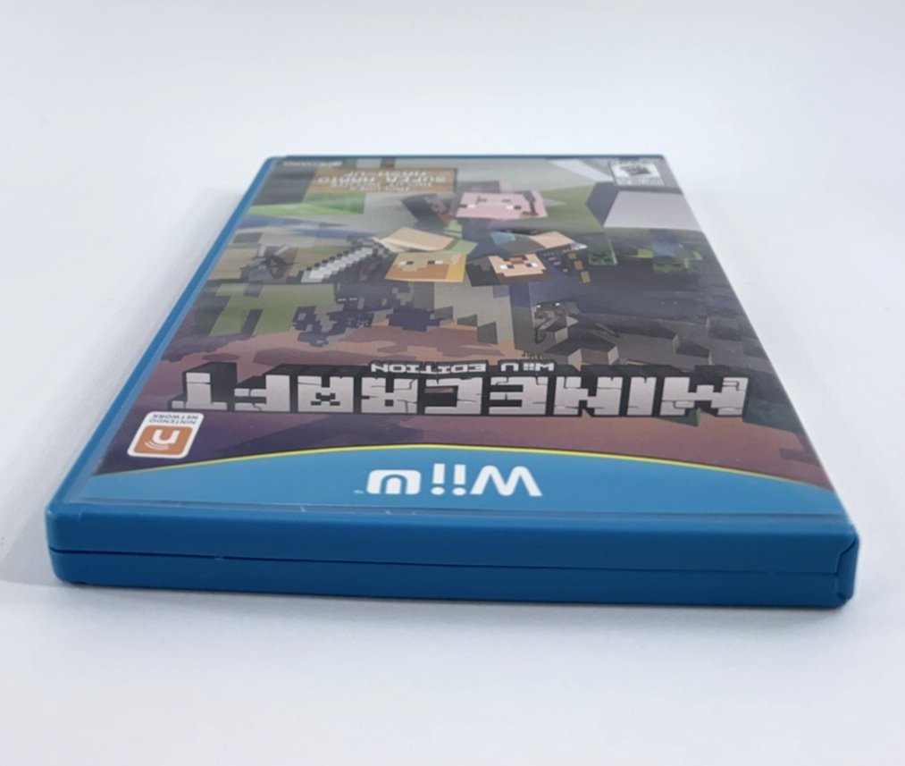 Minecraft: Wii U Edition (Wii U, 2015) Game Case Manual - Tested