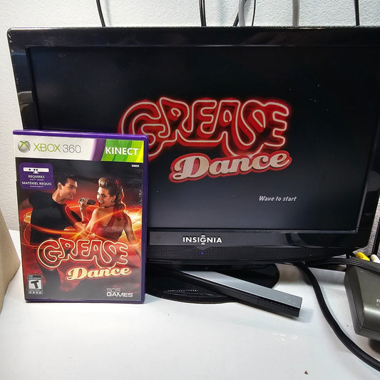 Grease: Dance (Microsoft Xbox 360, 2011) Game Case Manual - Tested - Kinect Game