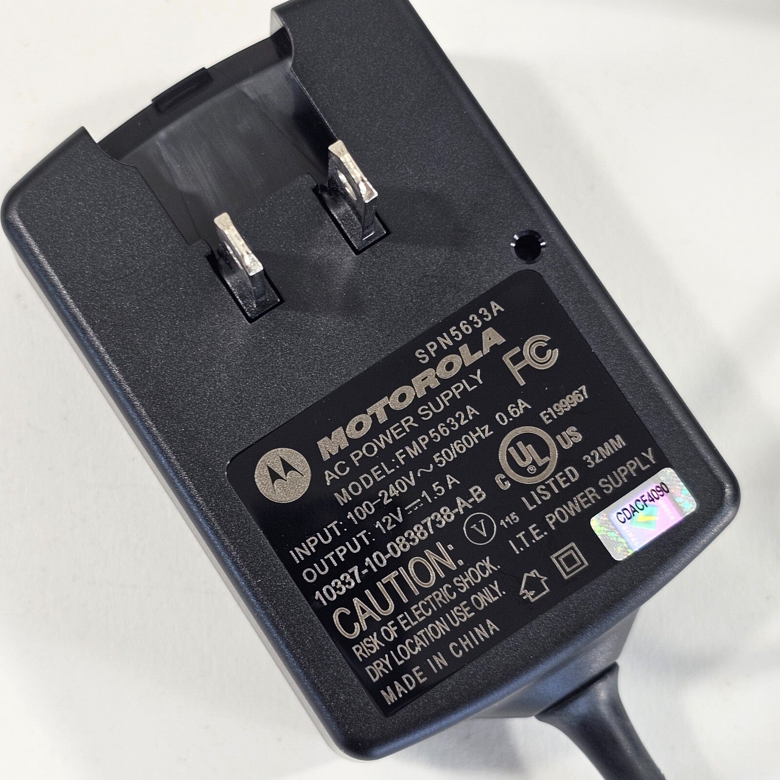 Motorola Droid Razr HD Docking Station and AC Adapter in Box - Tested