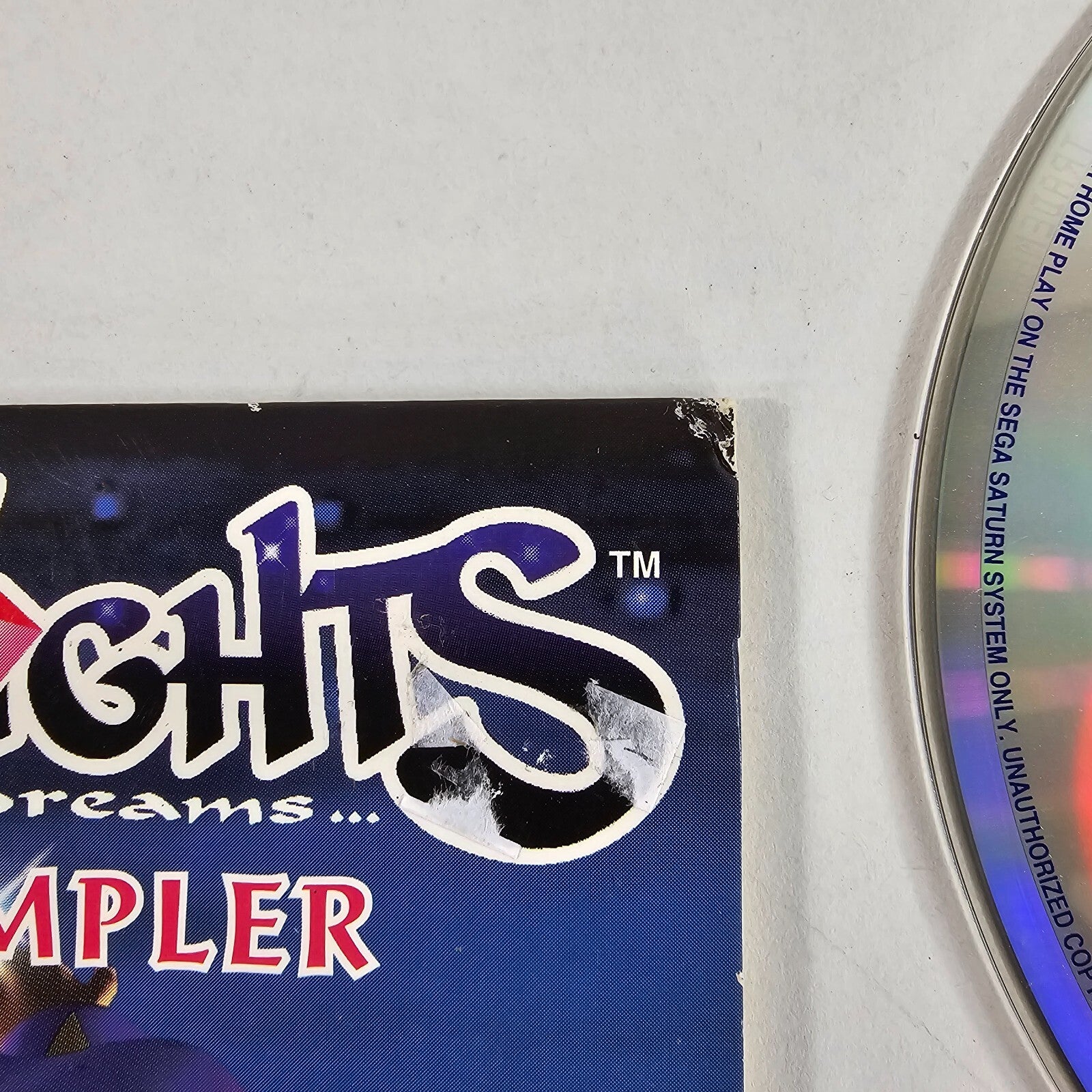 Nights Into Dreams Sampler (Sega Saturn, 1996) Exclusive Promo Disc