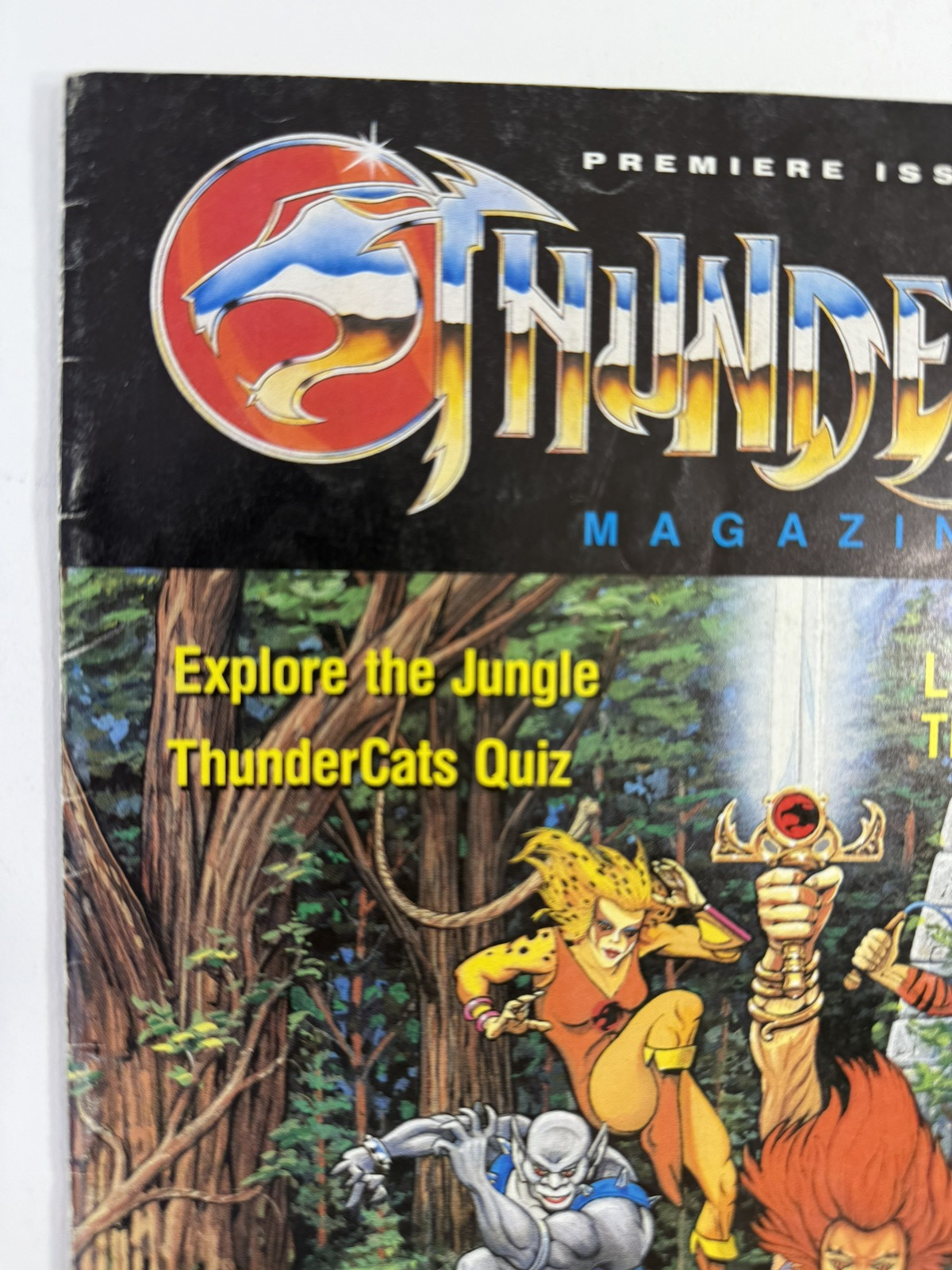 Thundercats Magazine #1  Winter 1987 - With Poster - Lorimar-Telepicture Inc.