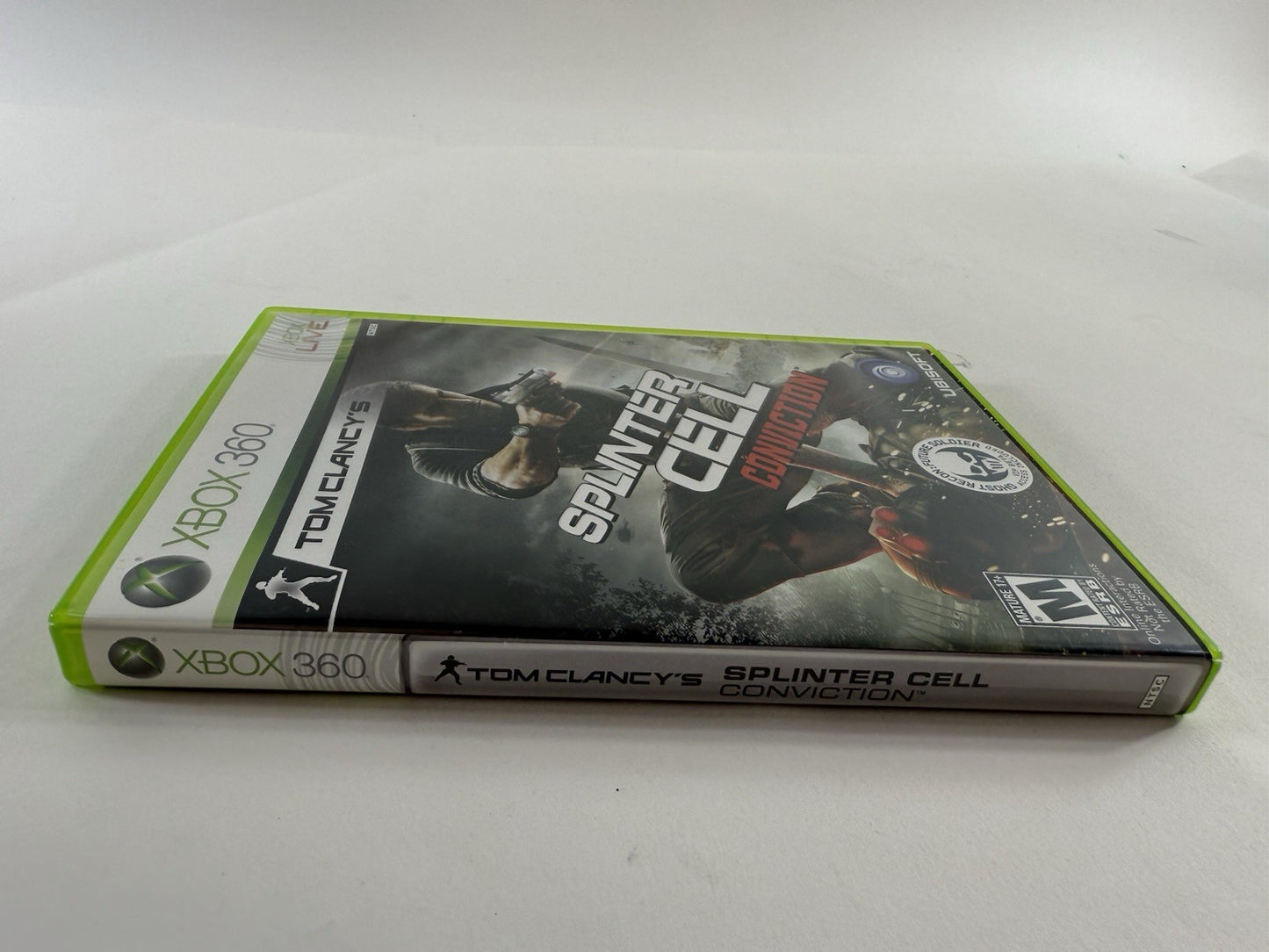 Tom Clancy's Splinter Cell: Conviction (Xbox 360, 2010) Game Case Manual Insert