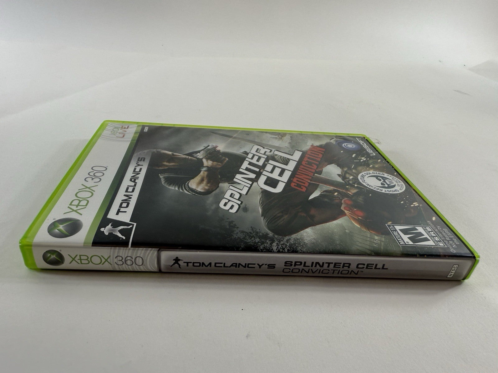 Tom Clancy's Splinter Cell: Conviction (Xbox 360, 2010) Game Case Manual Insert