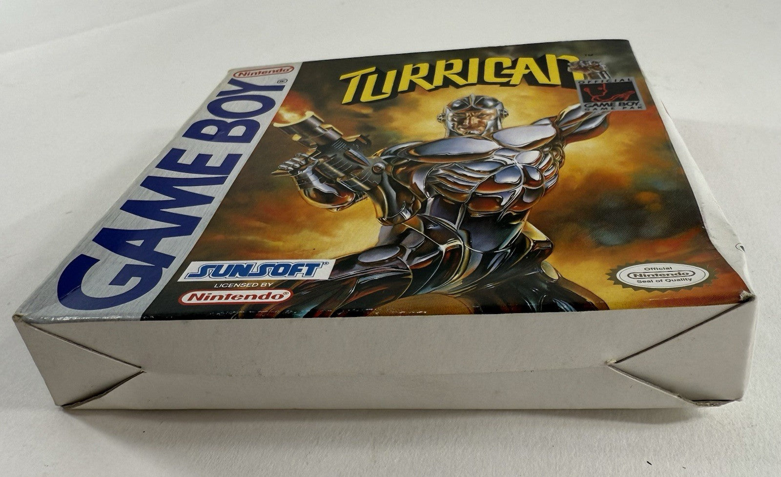 Turrican (Nintendo GameBoy, 1991) Game Box Manual Inserts - Tested and Working
