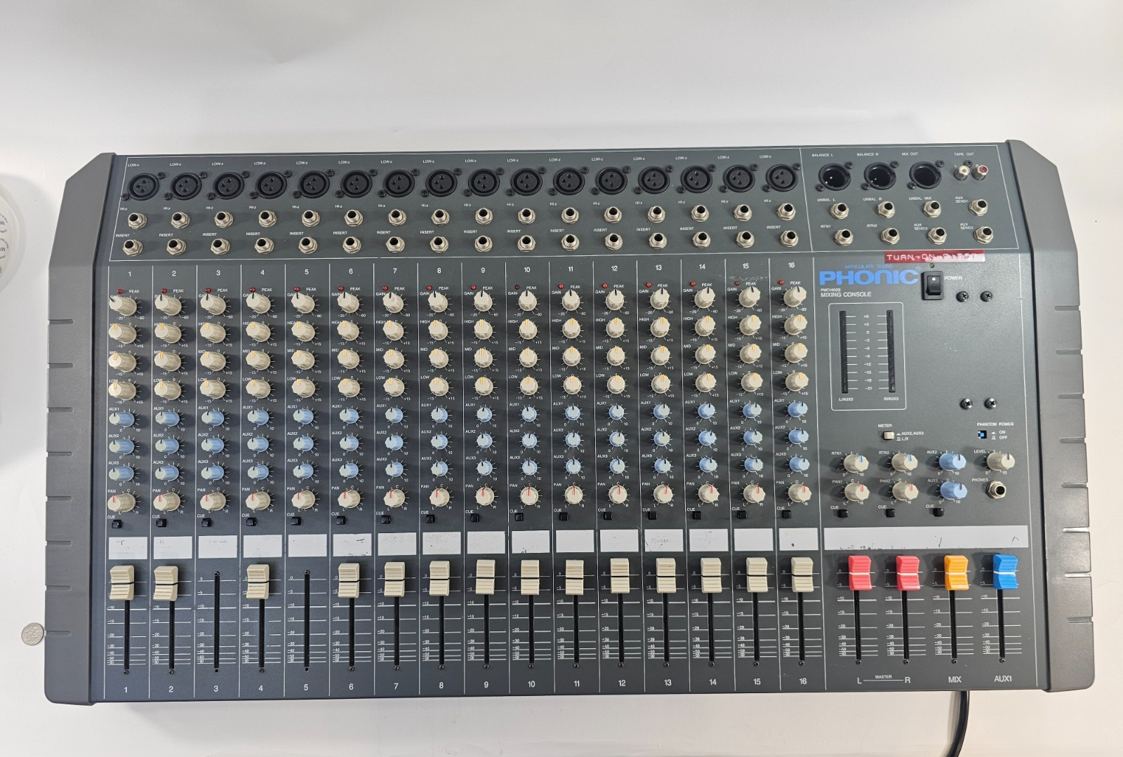 Phonic PMC-1602B 16-Channel Mixing Console - Local Pickup - Read