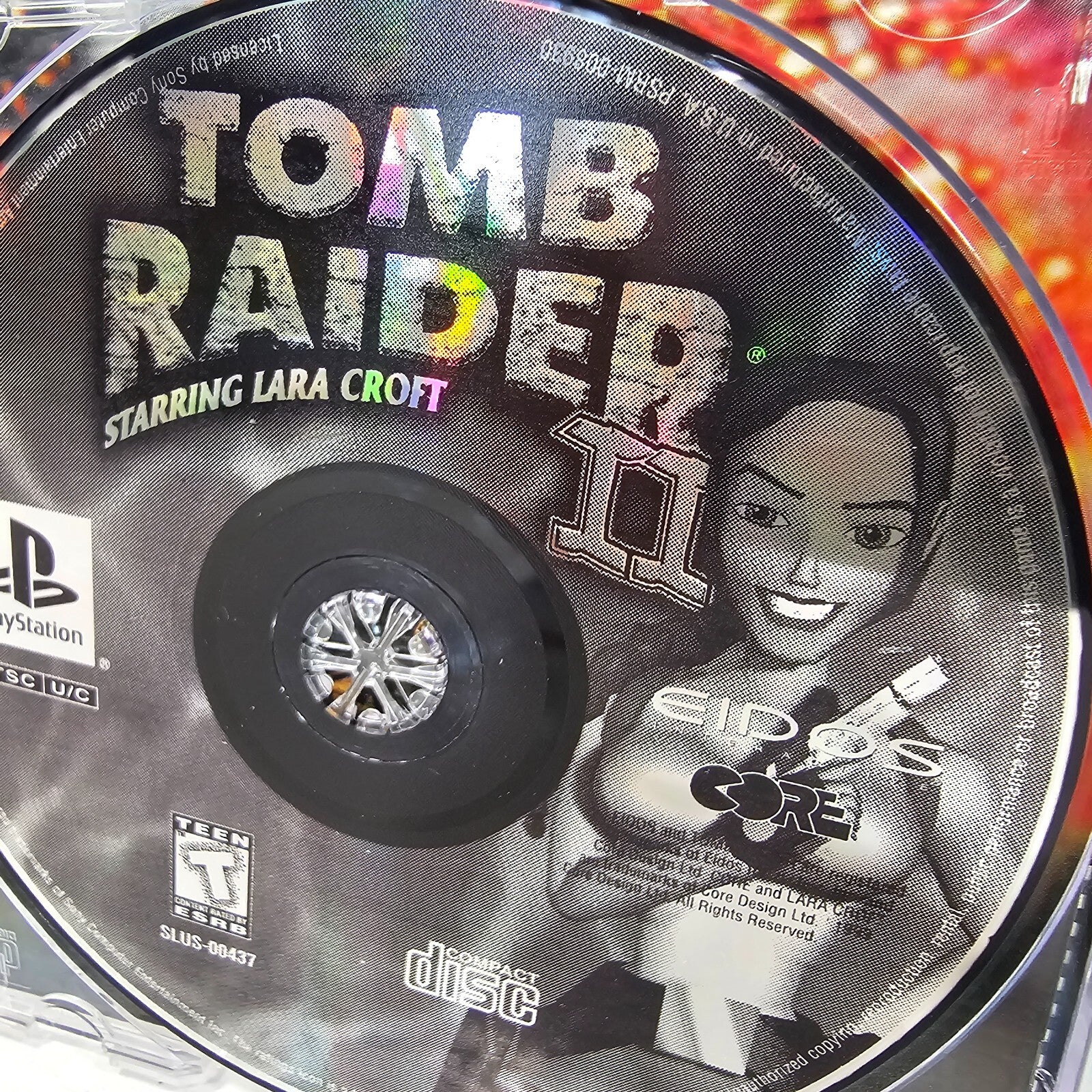 Tomb Raider 2 Greatest Hits (PlayStation 1, 1997) Game Case Manual Registration