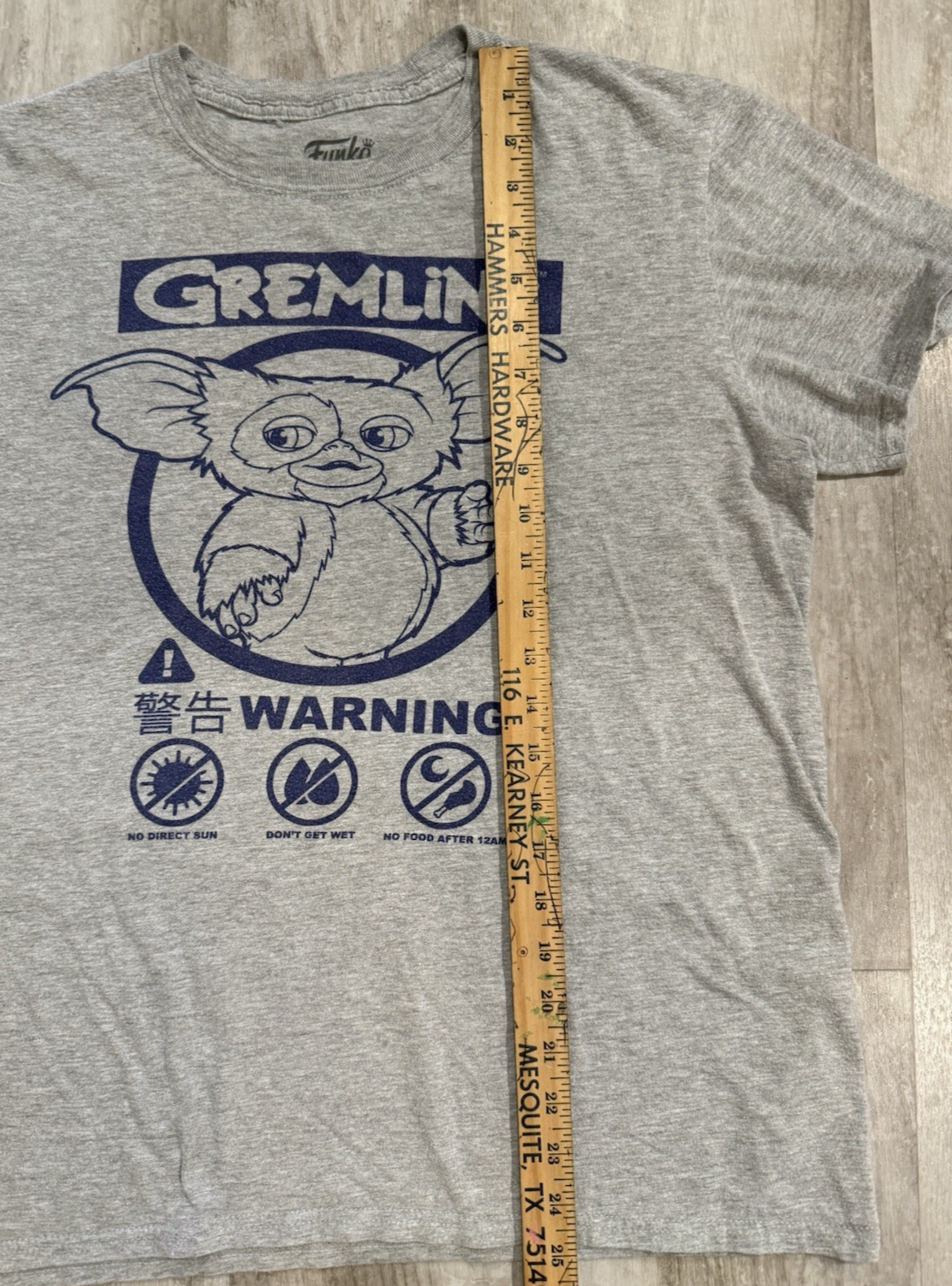 Funko Home Video Gremlins Size Medium Grey T-Shirt  - Target Exclusive