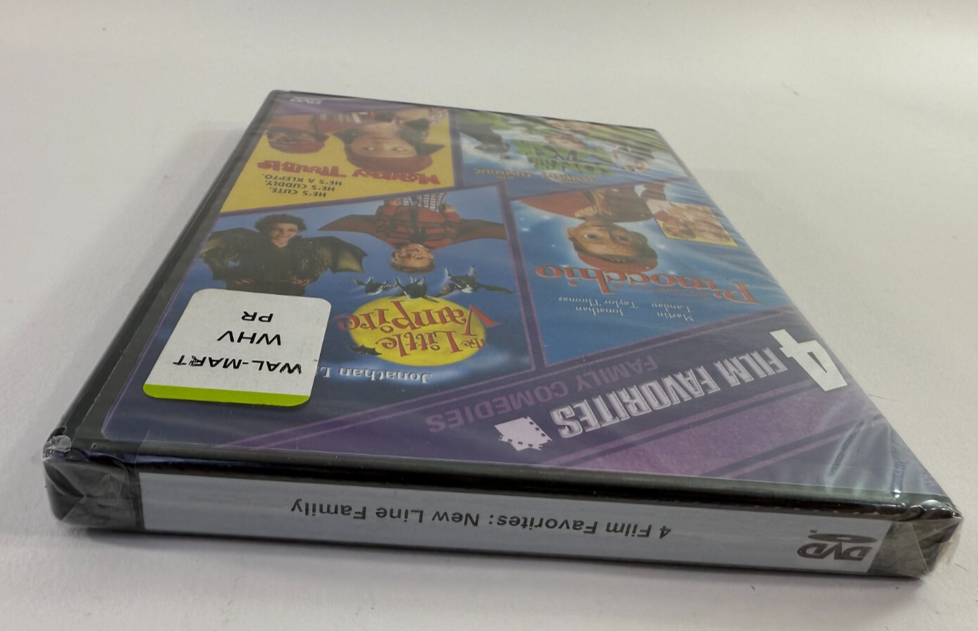 4 Film Favorites: Family Comedies (DVD, 2007) New, Factory Sealed