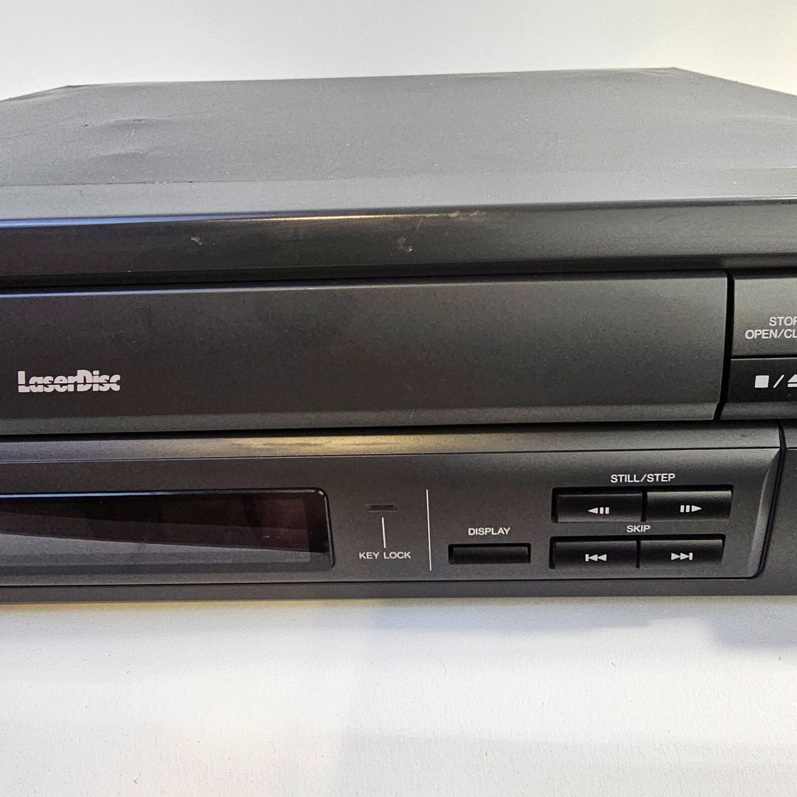 Pioneer CDV LB2 Player CLD-V2600 Laserdisc Player - Tested - For Parts - Read