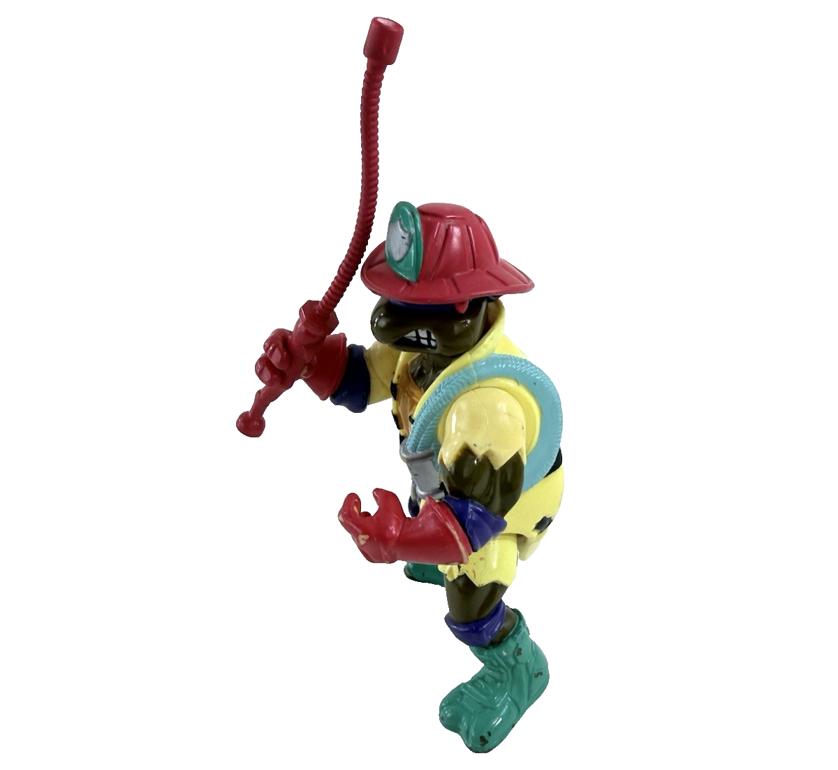 Playmates 1991 Teenage Mutant Ninja Turtles Hose Em Down Don with Hose
