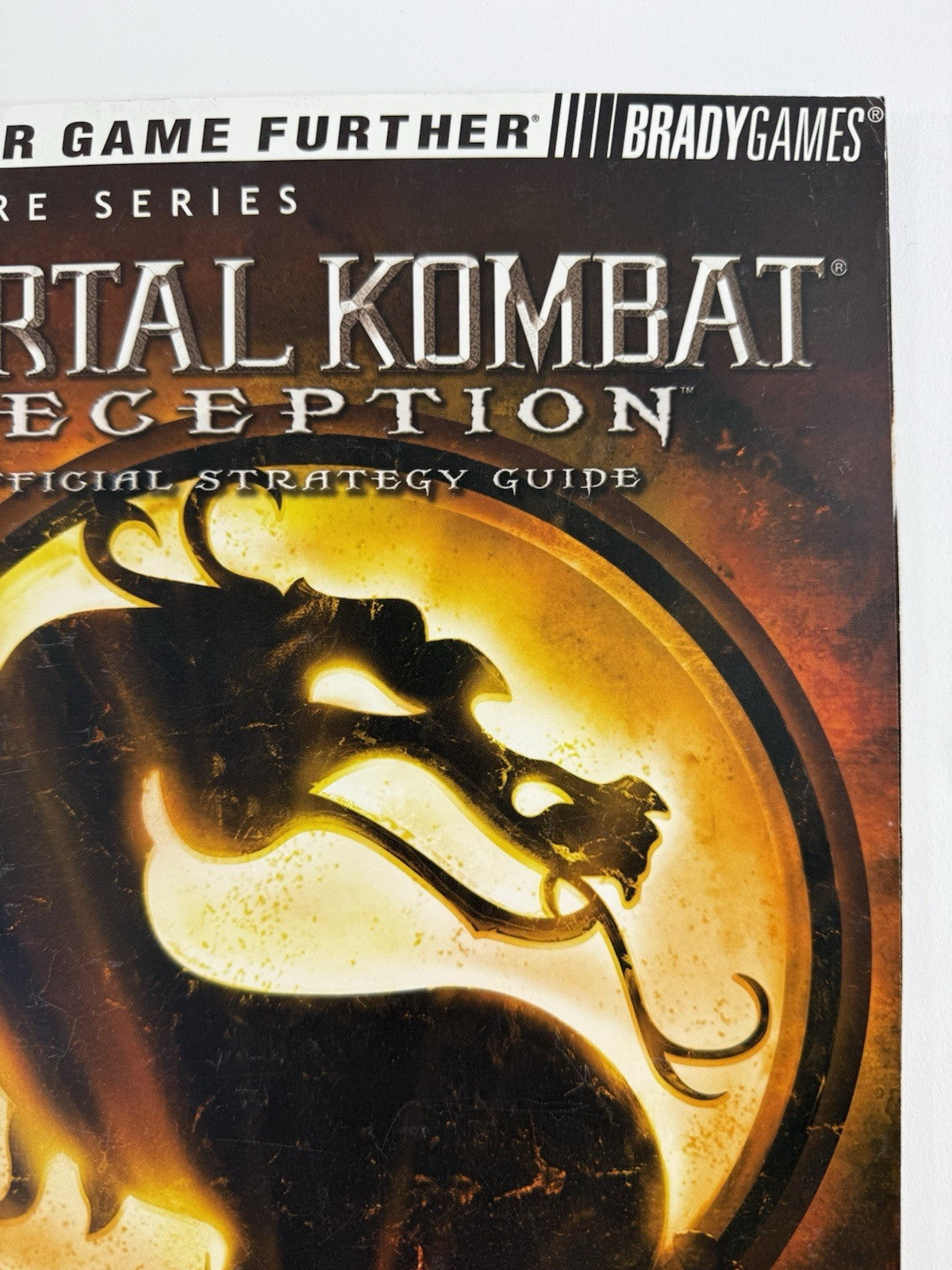Mortal Kombat Deception Strategy Guide (Paperback, 2004) with Poster Brady Games