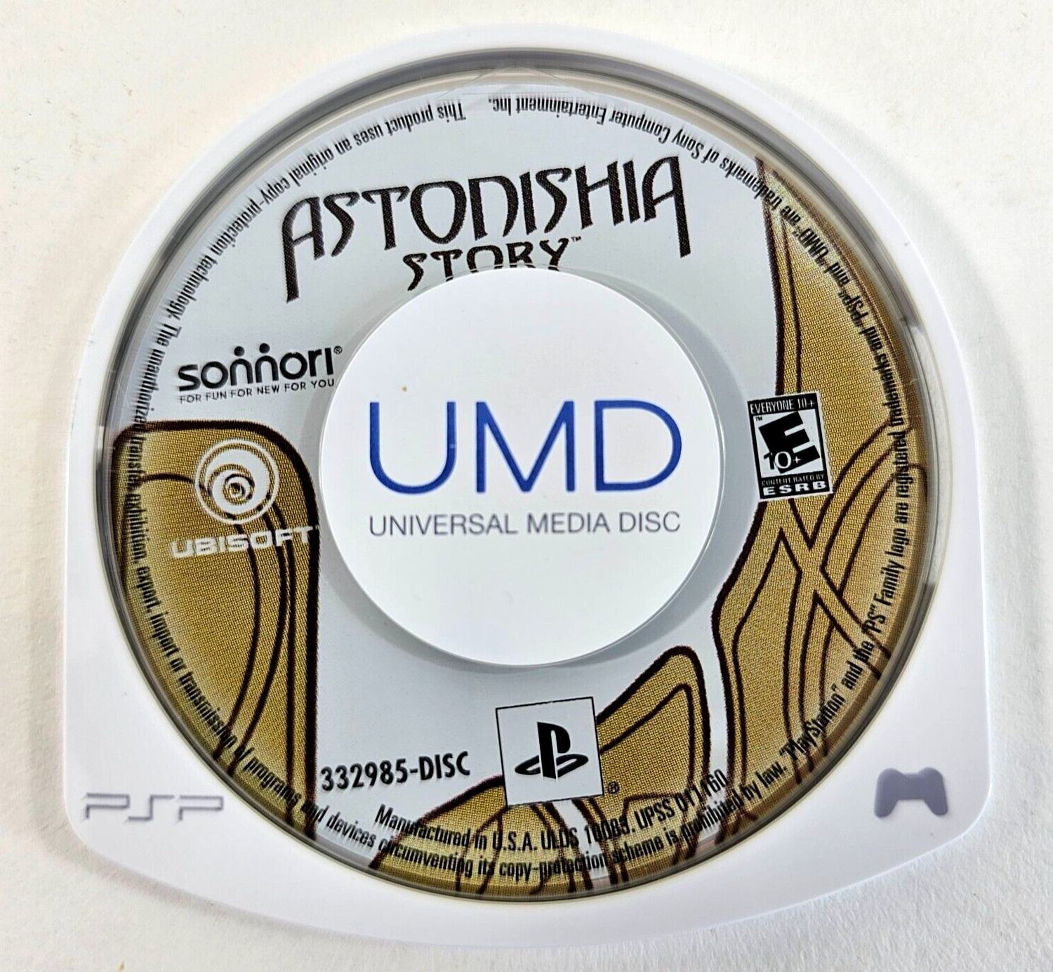 Astonishia Story (Sony PSP, 2006) Game Case Manual - Tested and Working