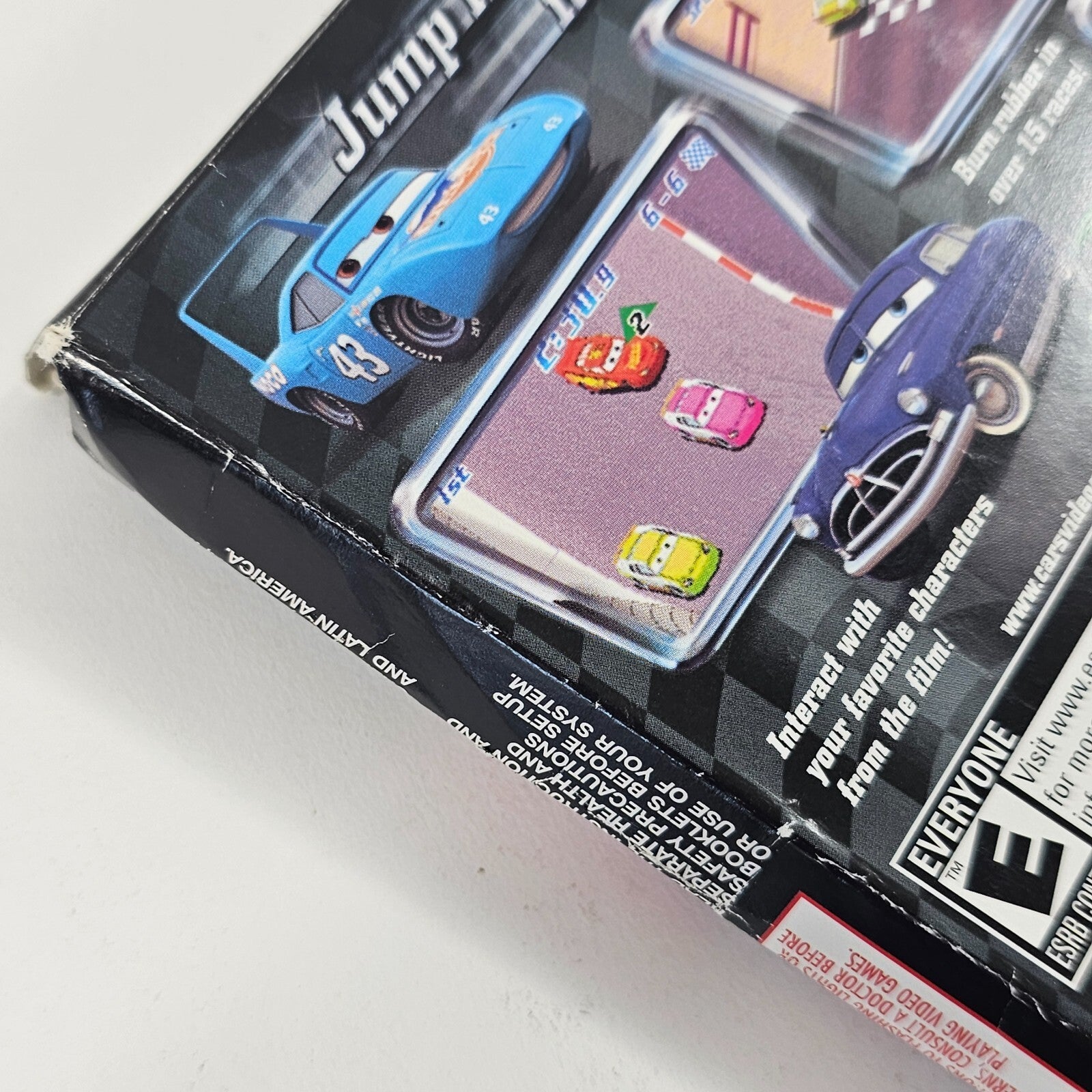 Cars (Nintendo Game Boy Advance, 2006) Game Box Manual Insert - Tested