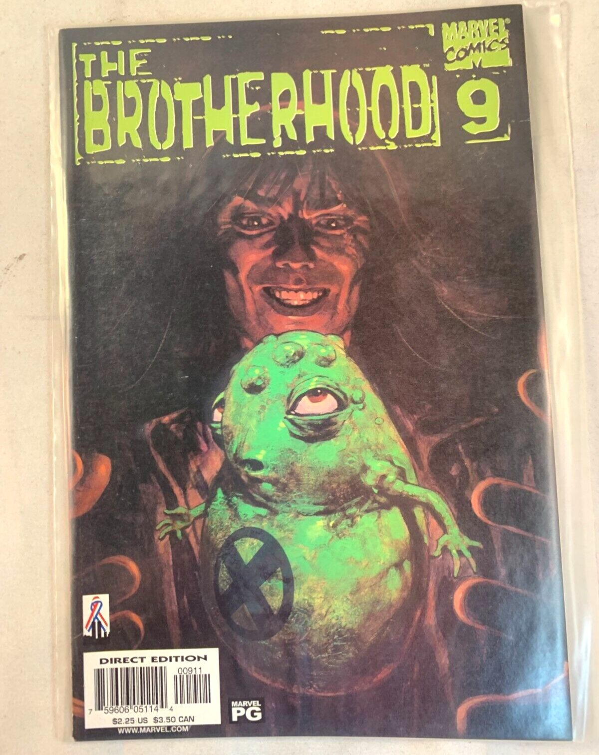 The Brotherhood #1-9 (Marvel Comics 2001) - #1 2 3 4 5 6 7 8 9 - Complete Series