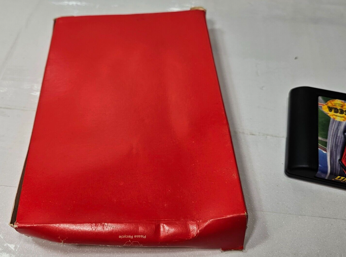 Hard Drivin' (Sega Genesis, 1991) - Game Case Manual Registration Card - Tested