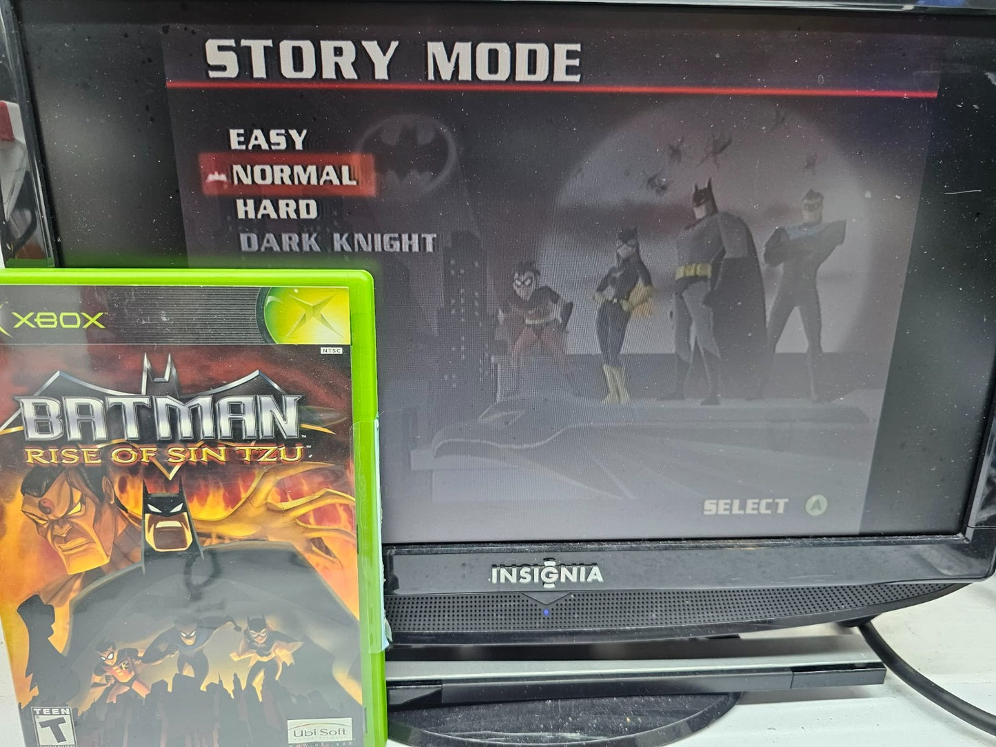 Batman Rise of Sin Tzu (Microsoft Xbox, 2003) Game Case Manual Registration