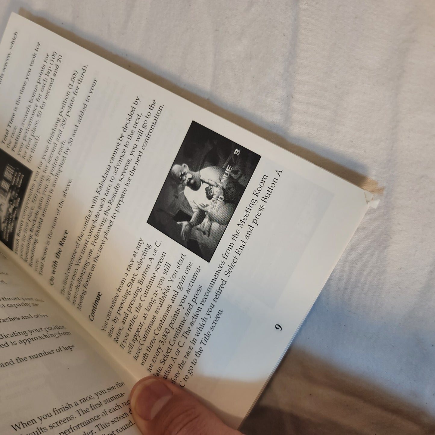 Cyber Speedway (Sega Saturn, 1995) Disc and Manual