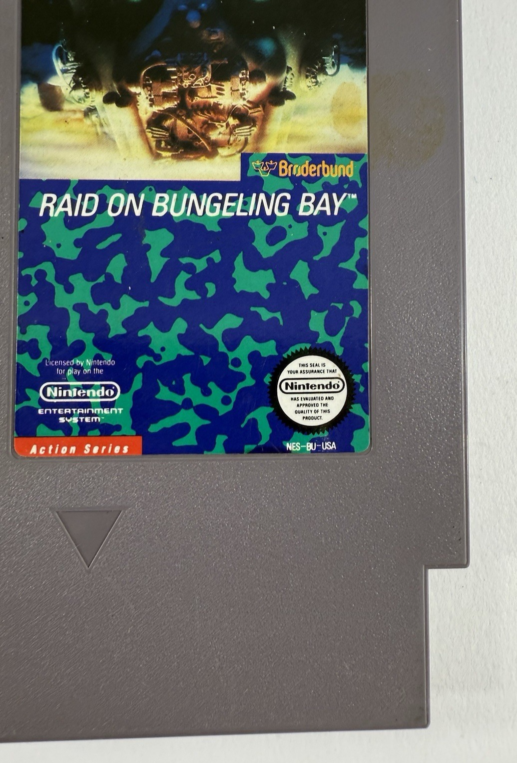 Raid on Bungeling Bay (Nintendo NES, 1987) 5 Screw Game Cartridge - Tested