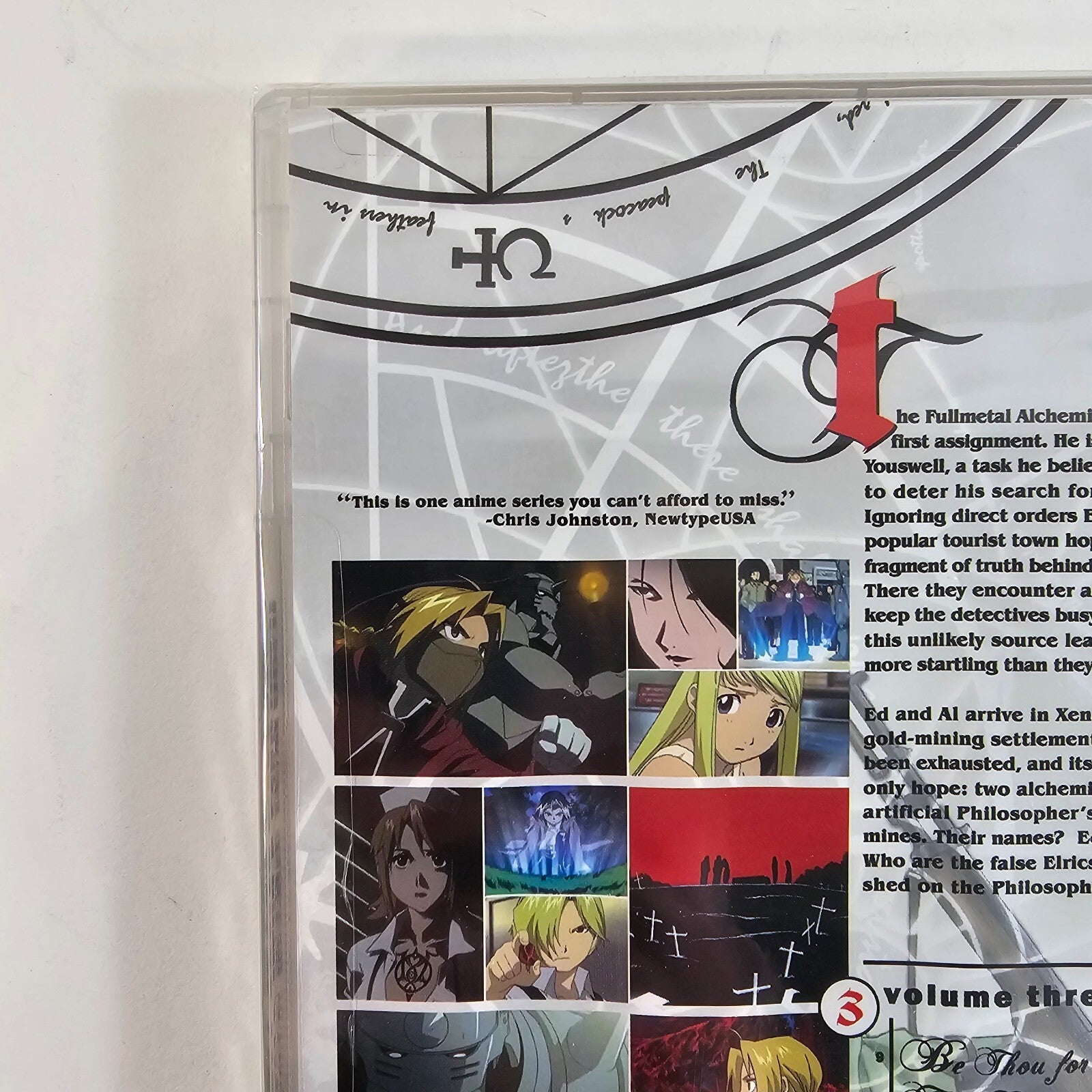 Fullmetal Alchemist Vol. 3: Equivalent Exchange (DVD, 2007, Viridian Collection)