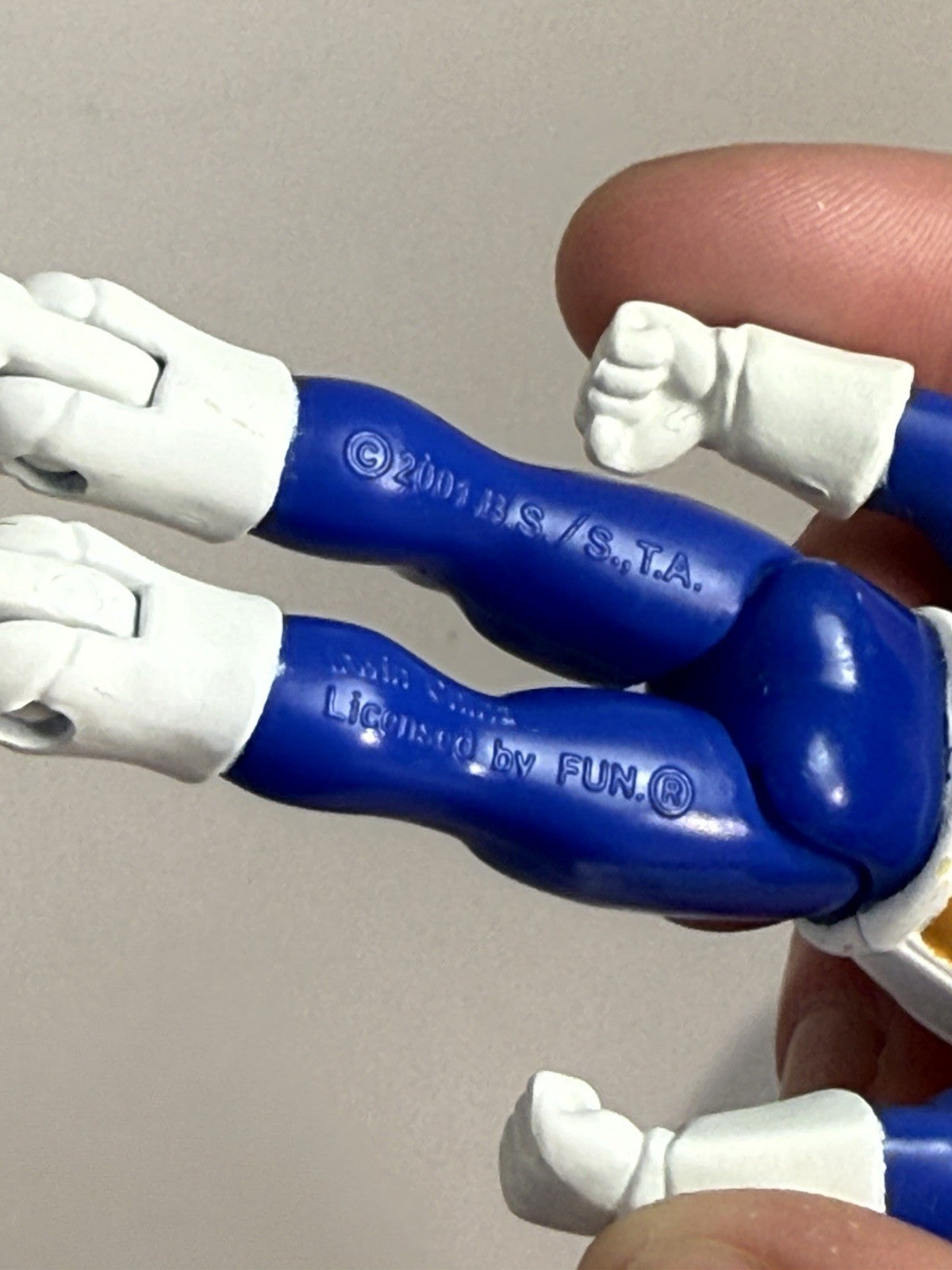 Irwin Toys 2001 Dragon Ball Z Androids Saga 5” Vegeta Loose Action Figure