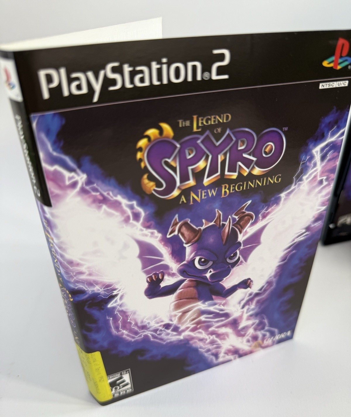 The Legend of Spyro: A New Beginning (PlayStation 2, 2006) Game Case Manual