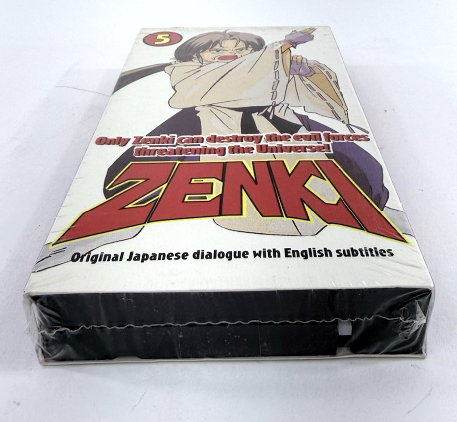 Zenki Vol 4 & 5 (VHS, 1996) New, Factory Sealed - Original Japanese/English Sub
