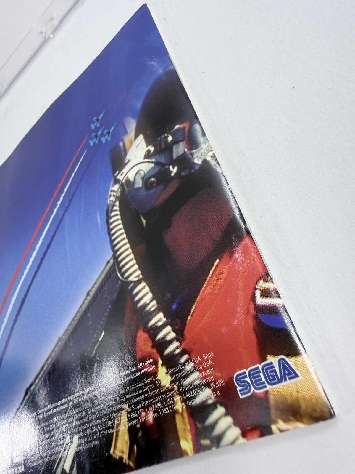 AeroWings (Sega Dreamcast, 1999) Game Case Manual - Tested and Working