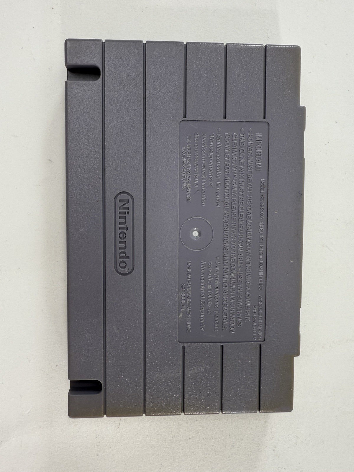 Jungle Strike: The Sequel To Desert Strike (Super Nintendo, 1995) Game Cartridge