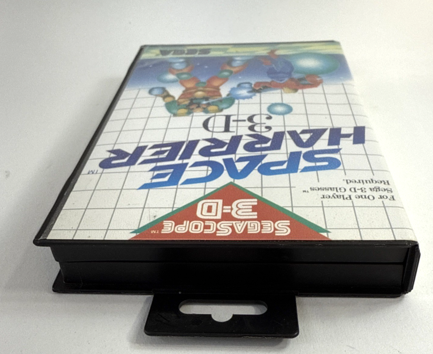 Space Harrier 3-D (Sega Master System, 1988) Game and Case - Tested and Working