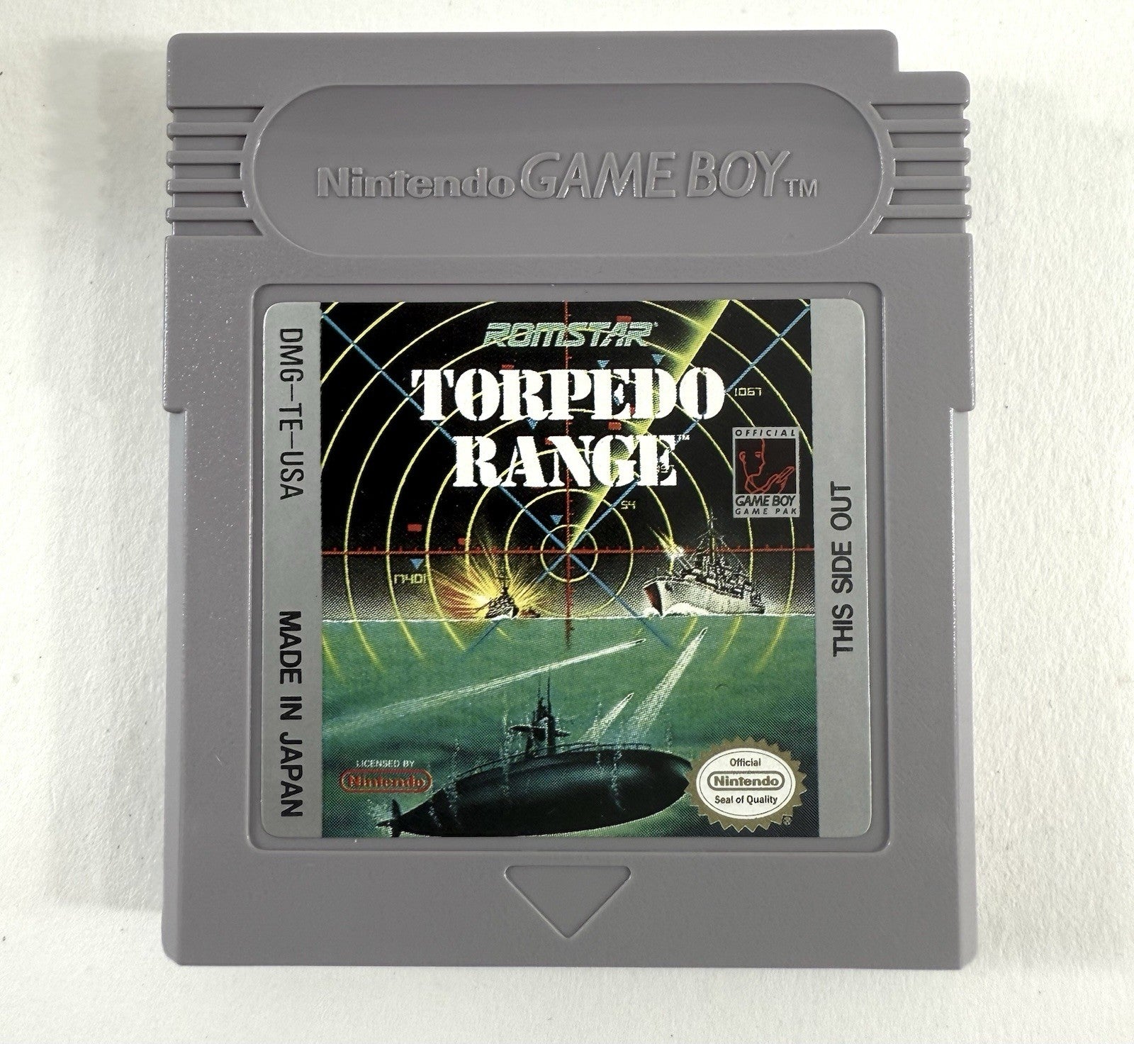 Torpedo Range (Nintendo Gameboy, 1994) Game, Box, Manual, Inserts - Tested