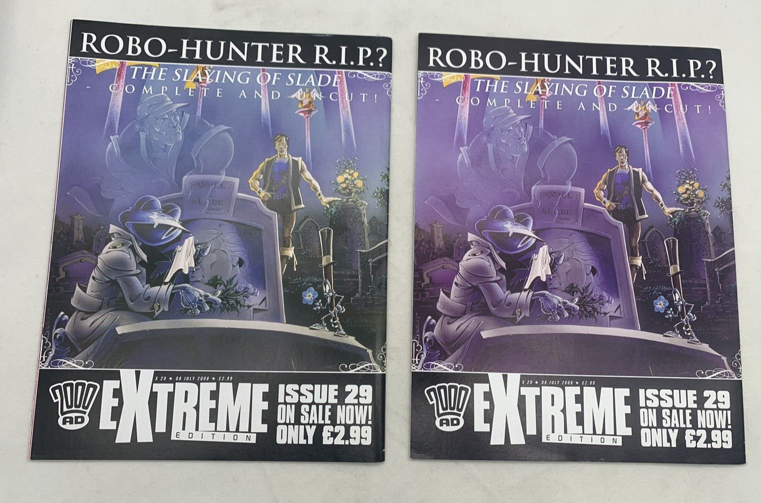 2000 AD Program Back Issues #1580- 1596 - 17 Books - Apr 08- Jul 08 Judge Dredd