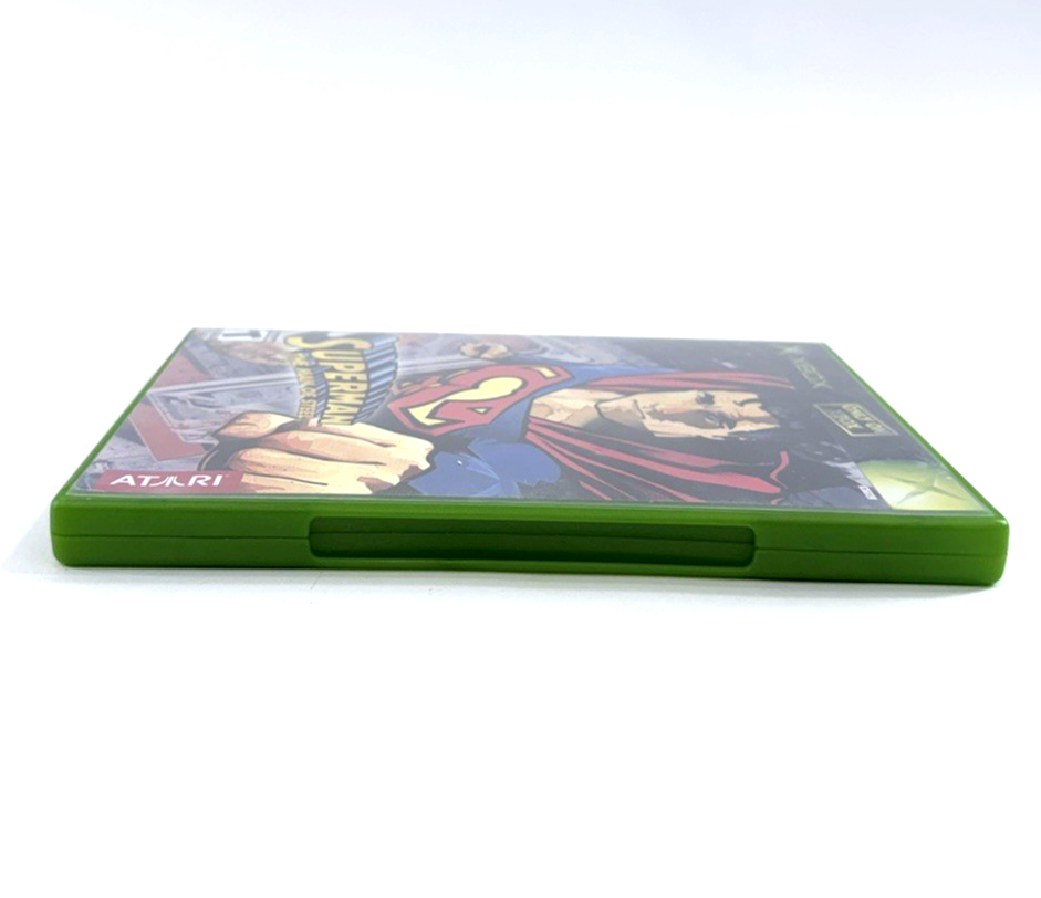 Superman: The Man of Steel (Xbox, 2002) Game Case Manual Insert - Tested