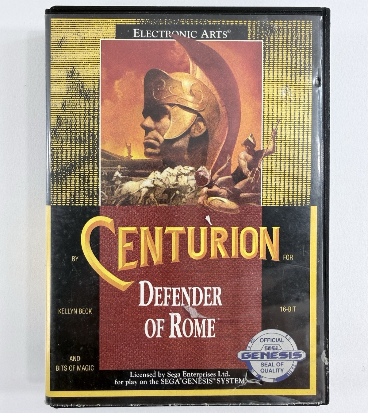 Centurion: Defender of Rome (Sega Genesis, 1991) Game and Case - Tested