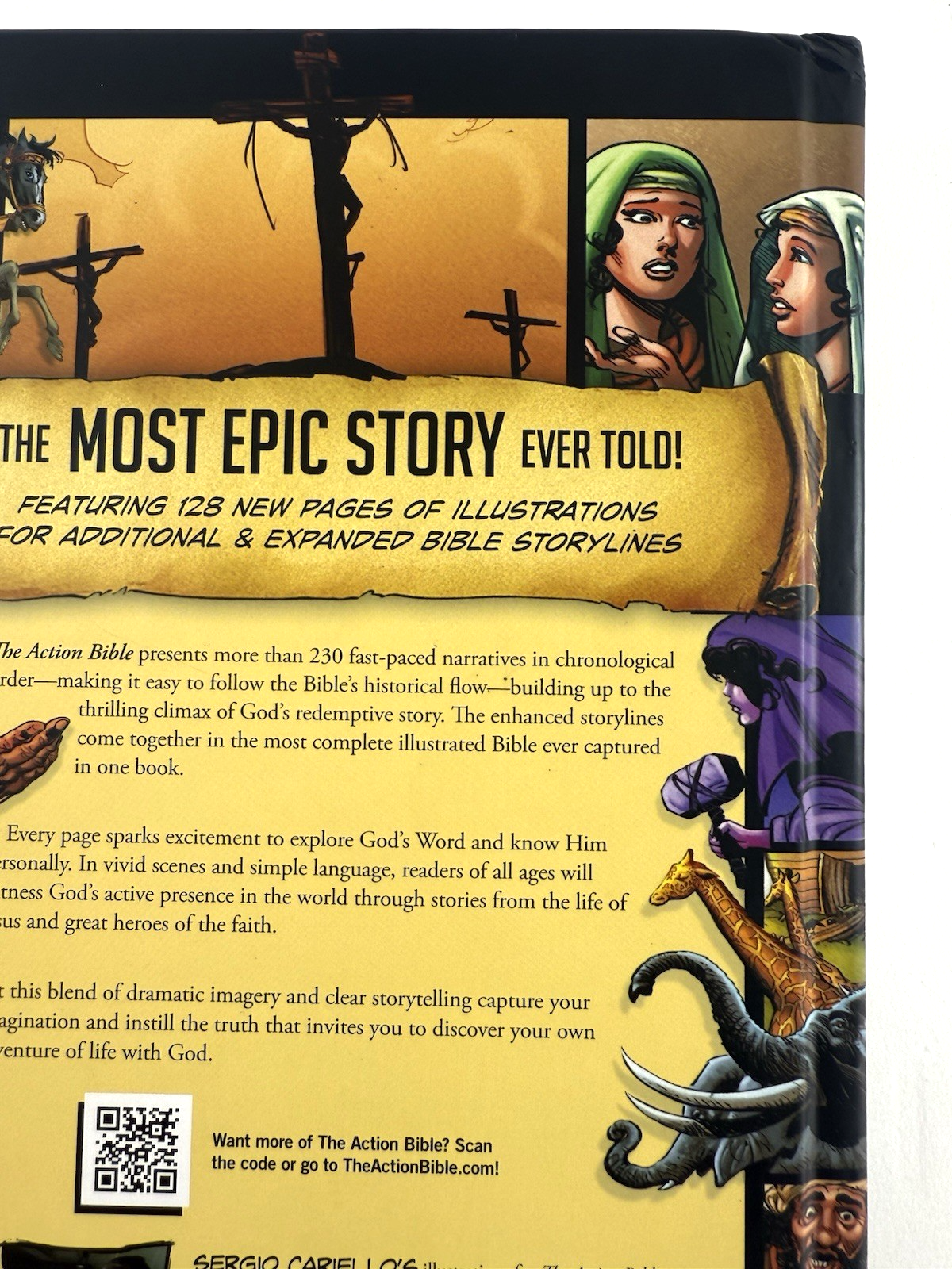 Action Bible: God's Redemptive Story by Doug Mauss (2020, Hardcover) First Ed.