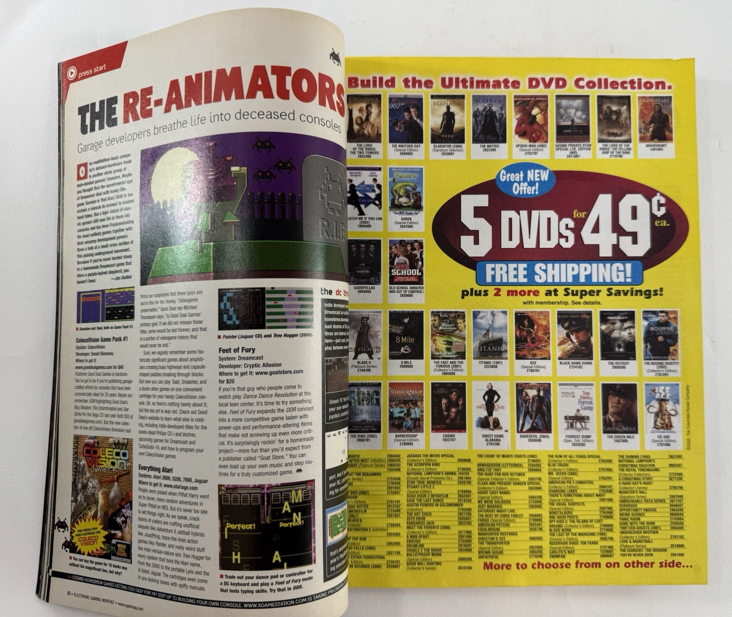 Electronic Gaming Monthly Magazine Issue 174 (Jan 2004) Ultimate Reviews Issue