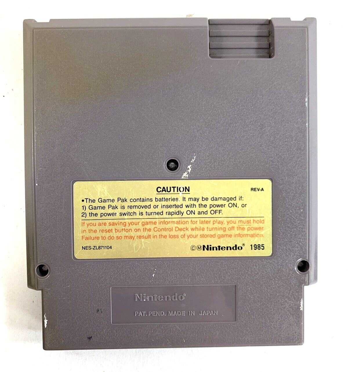 Shadowgate (Nintendo Entertainment System, 1989) Game Cartridge - Tested