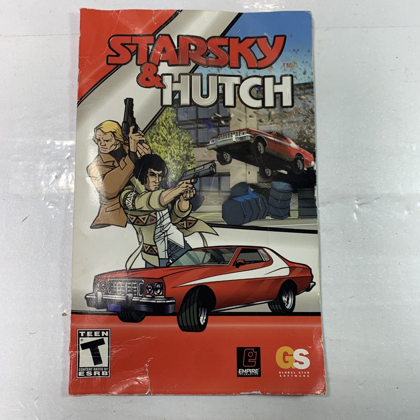 Starsky and Hutch PS2 (Sony PlayStation 2, 2003) Game Case Manual CIB