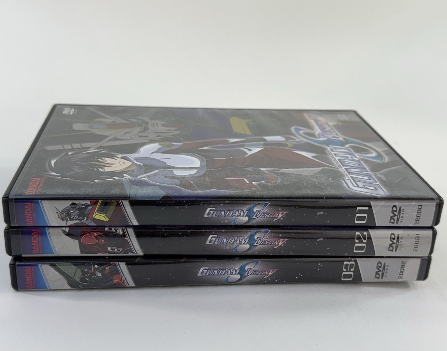 Mobile Suit Gundam SEED Destiny Vol. 1 2 3 (DVD Bundle, 2006) - Tested & Working