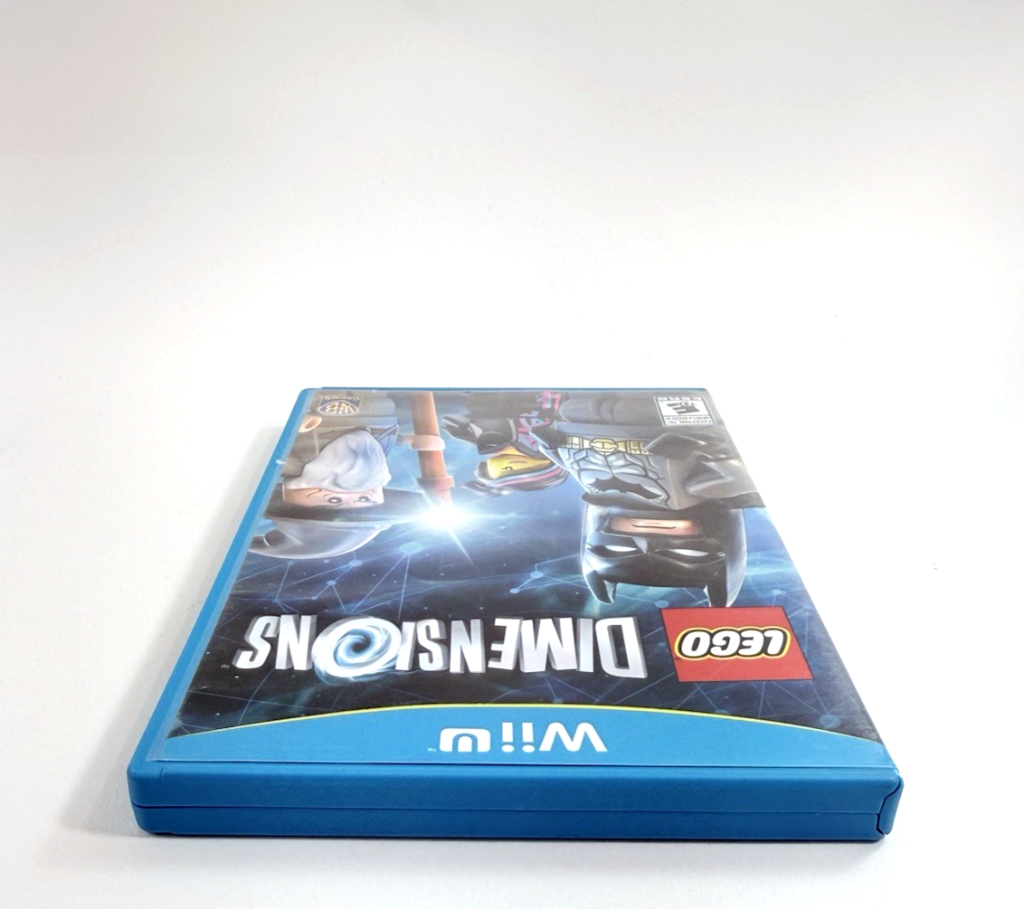 Lego Dimensions (Nintendo Wii U, 2015) Game and Case  - Tested And Working
