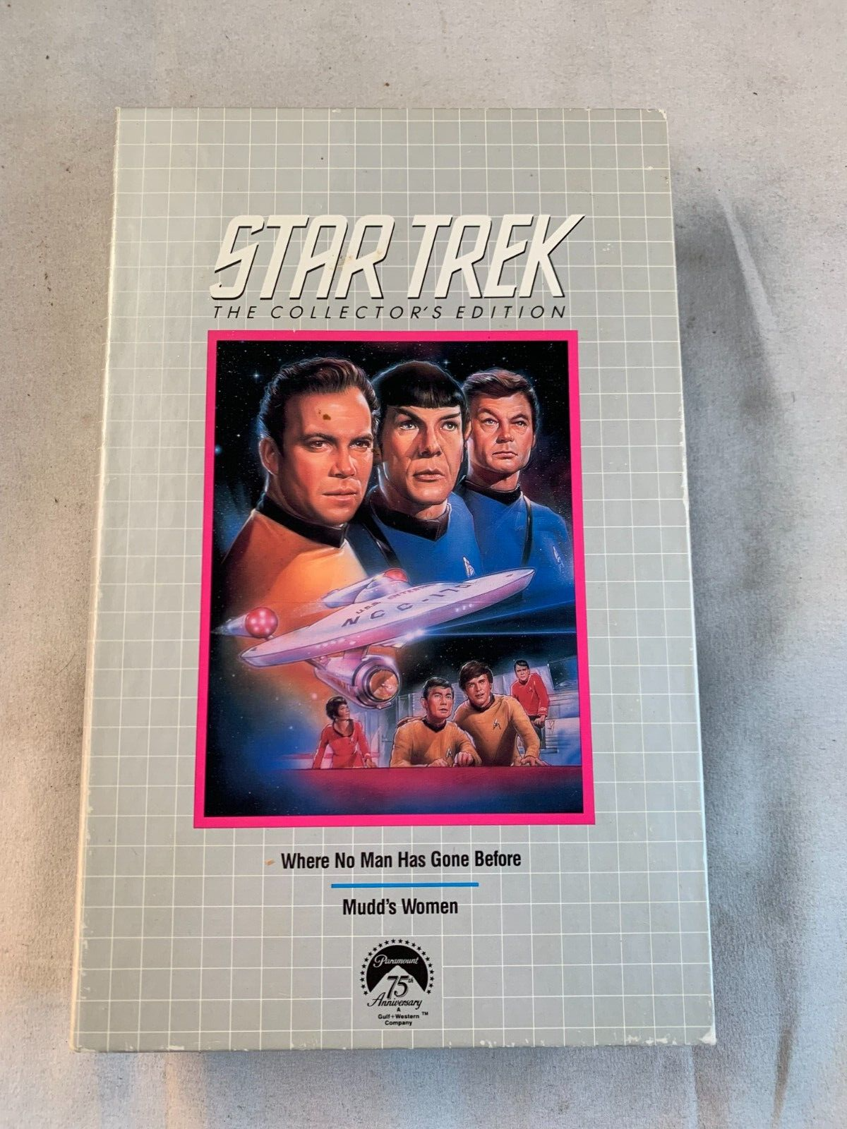 Star Trek The Collector's Edition VHS Lot of 4