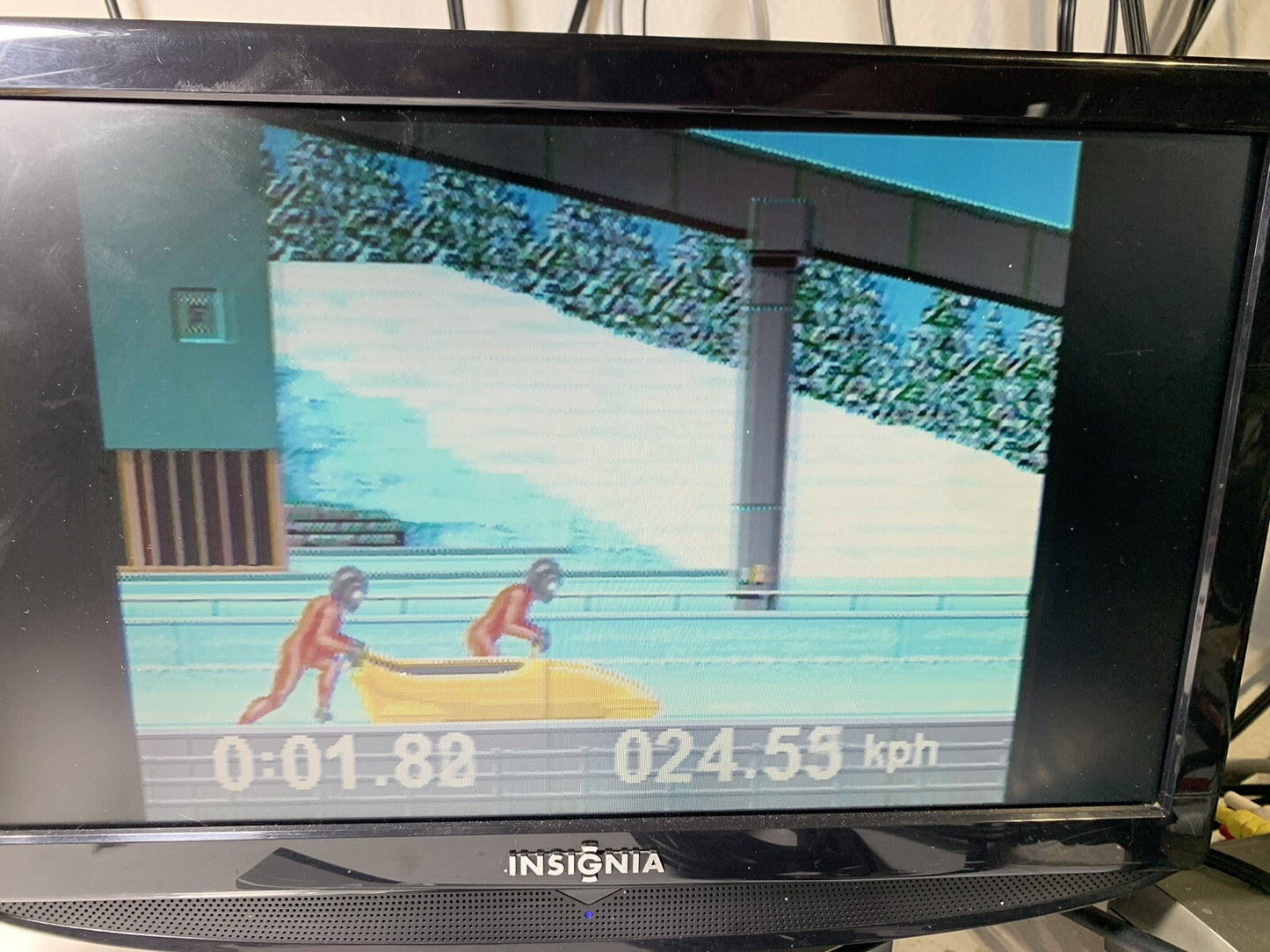 The XVII Olympic Winter Games Lillehammer  (Sega Genesis, 1993) Game and Case