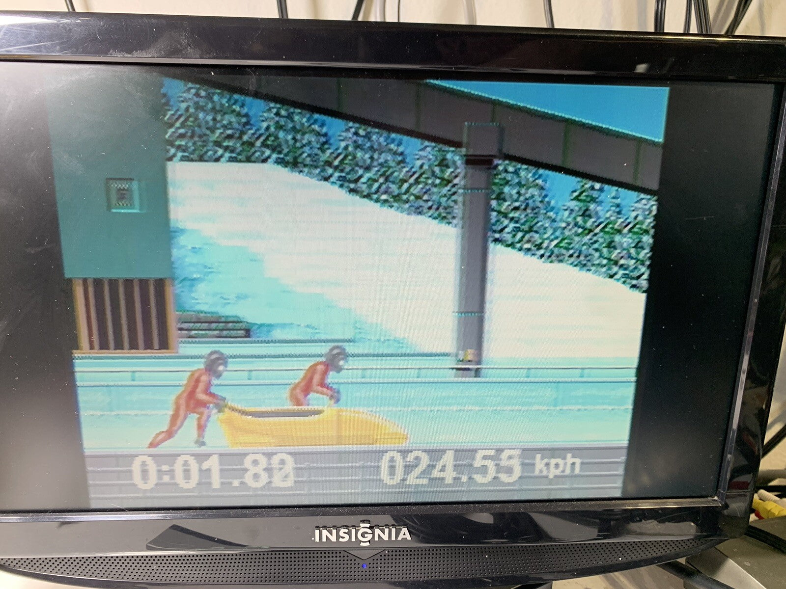 The XVII Olympic Winter Games Lillehammer  (Sega Genesis, 1993) Game and Case